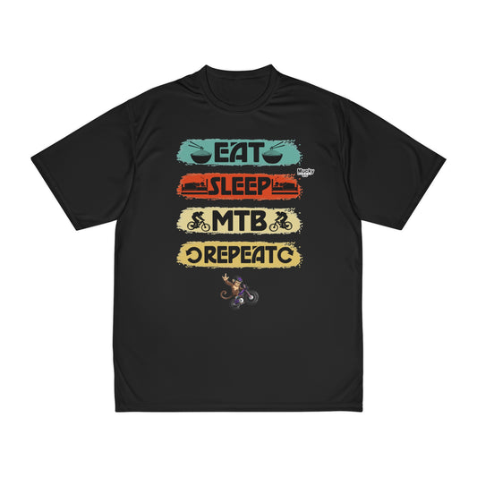 Mucky Monkey MTB - Eat, Sleep, MTB, Repeat - T-shirt